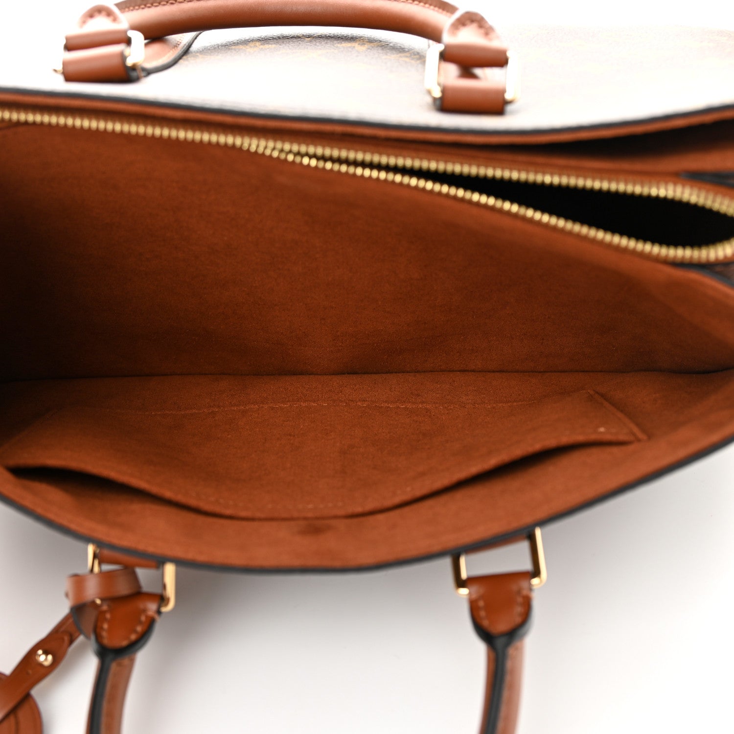Louis Vuitton Monogram Soufflot MM Caramel 7 of 14