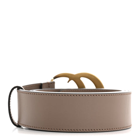 Calfskin Double G 40mm Belt 90 36 Porcelain Rose
