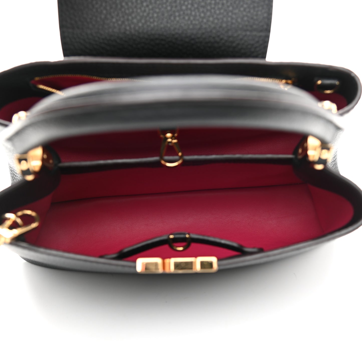 Taurillon Capucines PM Black