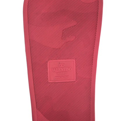 Valentino Garavani Rubber Rockstud Slide Sandals 41 Shadow Pink 6 of 10