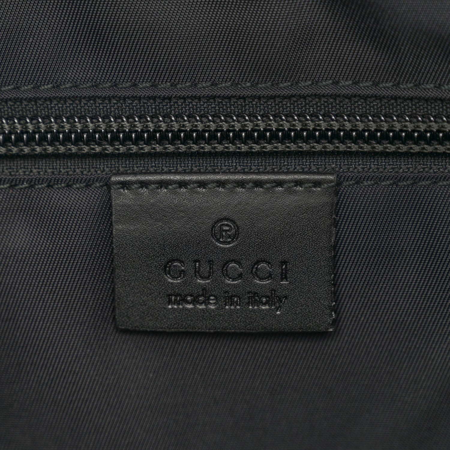 Gucci GG Supreme Monogram Calfskin Web Medium Flat Messenger Bag Beige Ebony Black 6 of 10