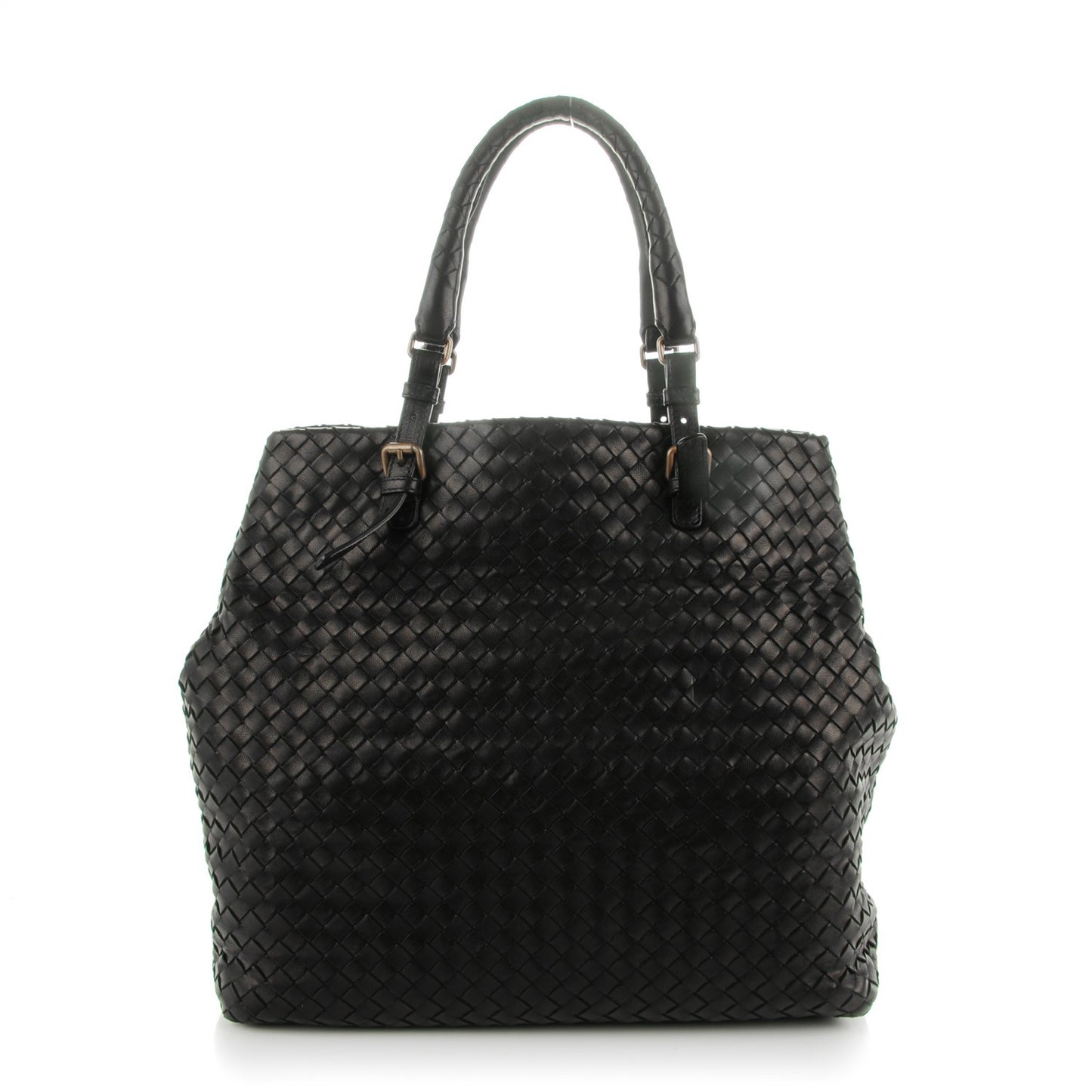 Nappa Intrecciato Tote Nero Black