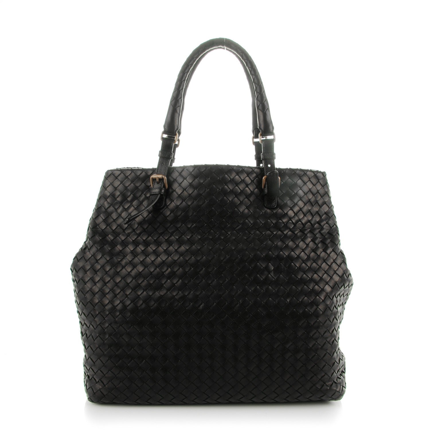 Bottega Veneta Nappa Intrecciato Tote Nero Black 1 of 7