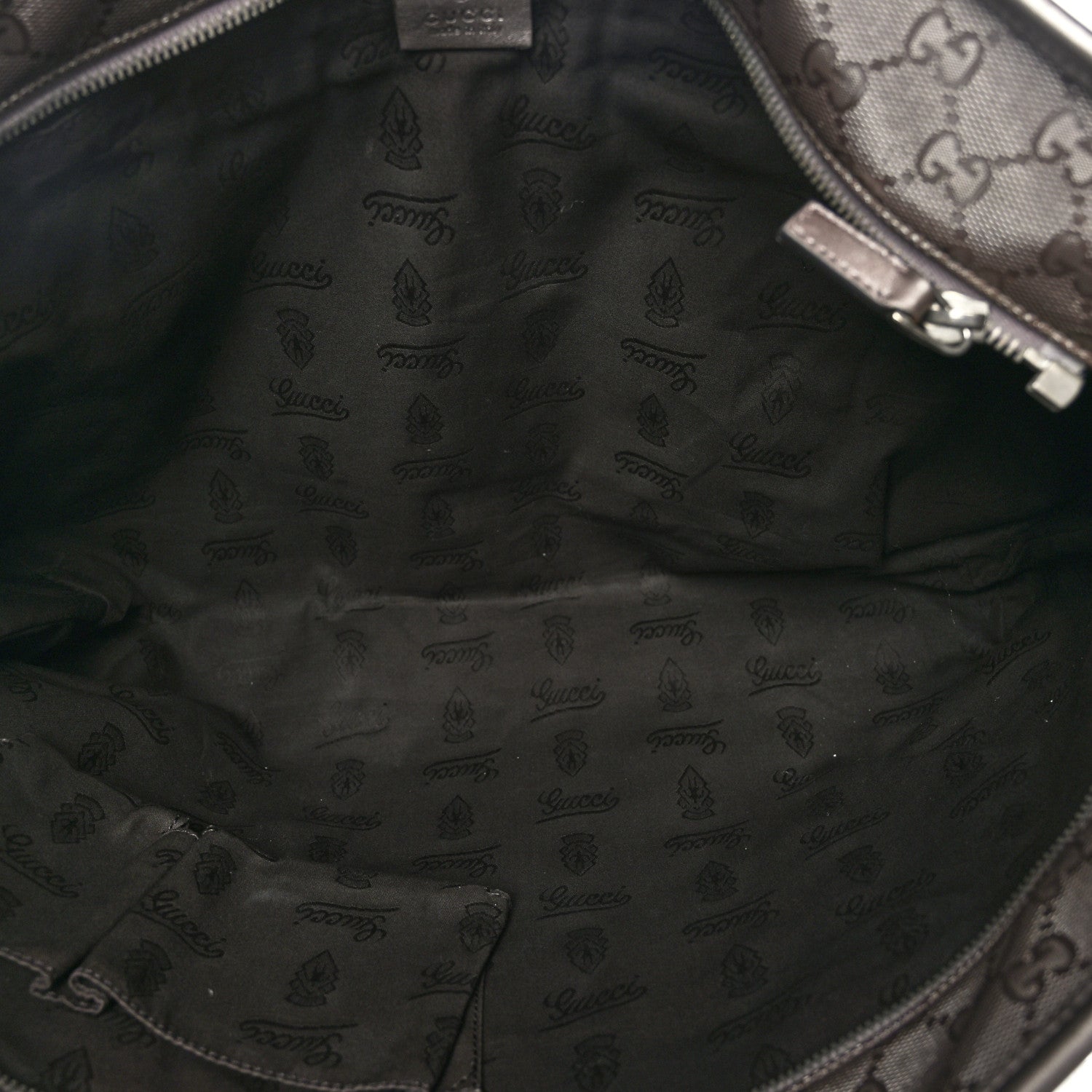 Gucci Imprime Monogram Medium Zippered Shopping Tote Mauve 5 of 9