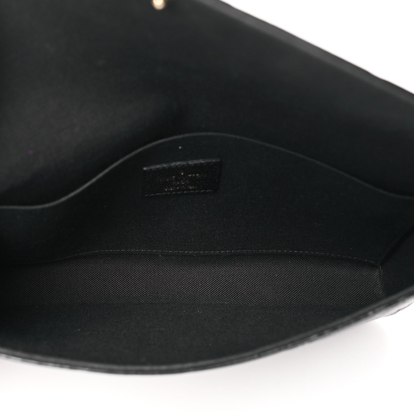 Empreinte Pochette Felicie Chain Wallet Black