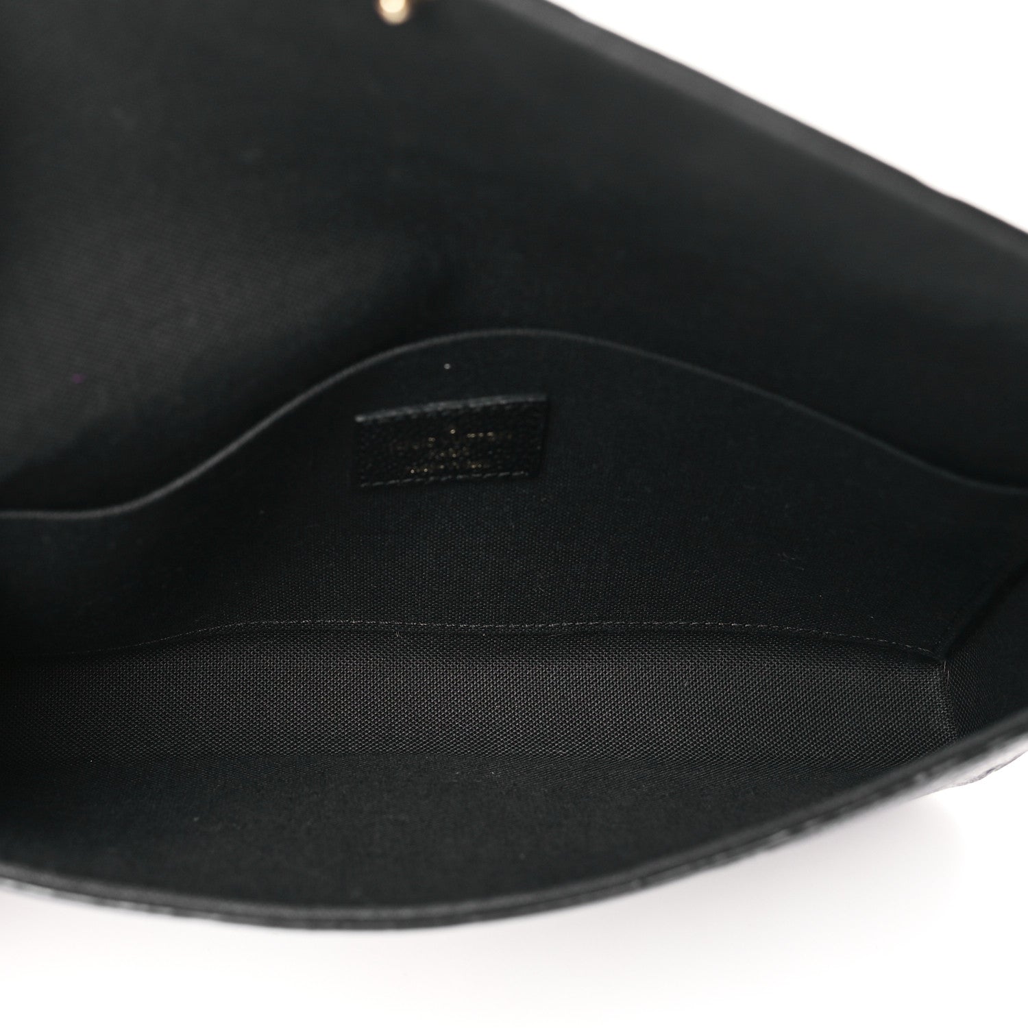 Louis Vuitton Empreinte Pochette Felicie Chain Wallet Black 6 of 10