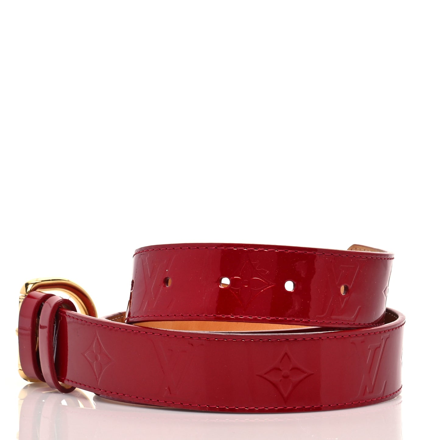 Vernis Ceinture 30mm Belt 80 32 Pomme D'Amour