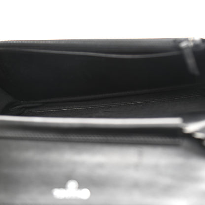 Chanel Calfskin Quilted Boy Wallet On Chain WOC Black 5 of 12