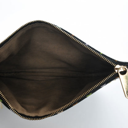 Louis Vuitton Monogram Multicolor Pochette Plate GM Black 5 of 6