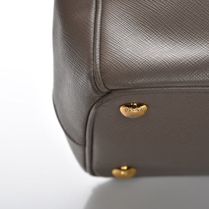 Prada Saffiano Medium Galleria Double Zip Tote Argilla 10 of 12