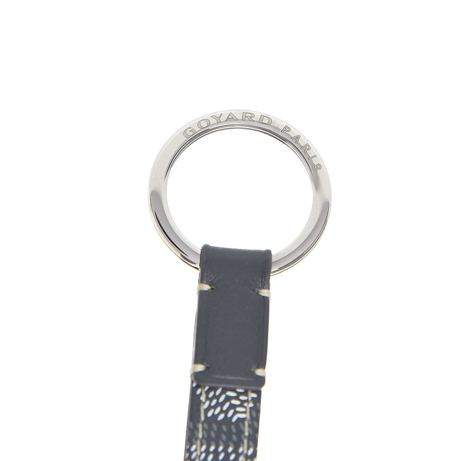Goyard Goyardine Sesame Key Holder Grey 3 of 7