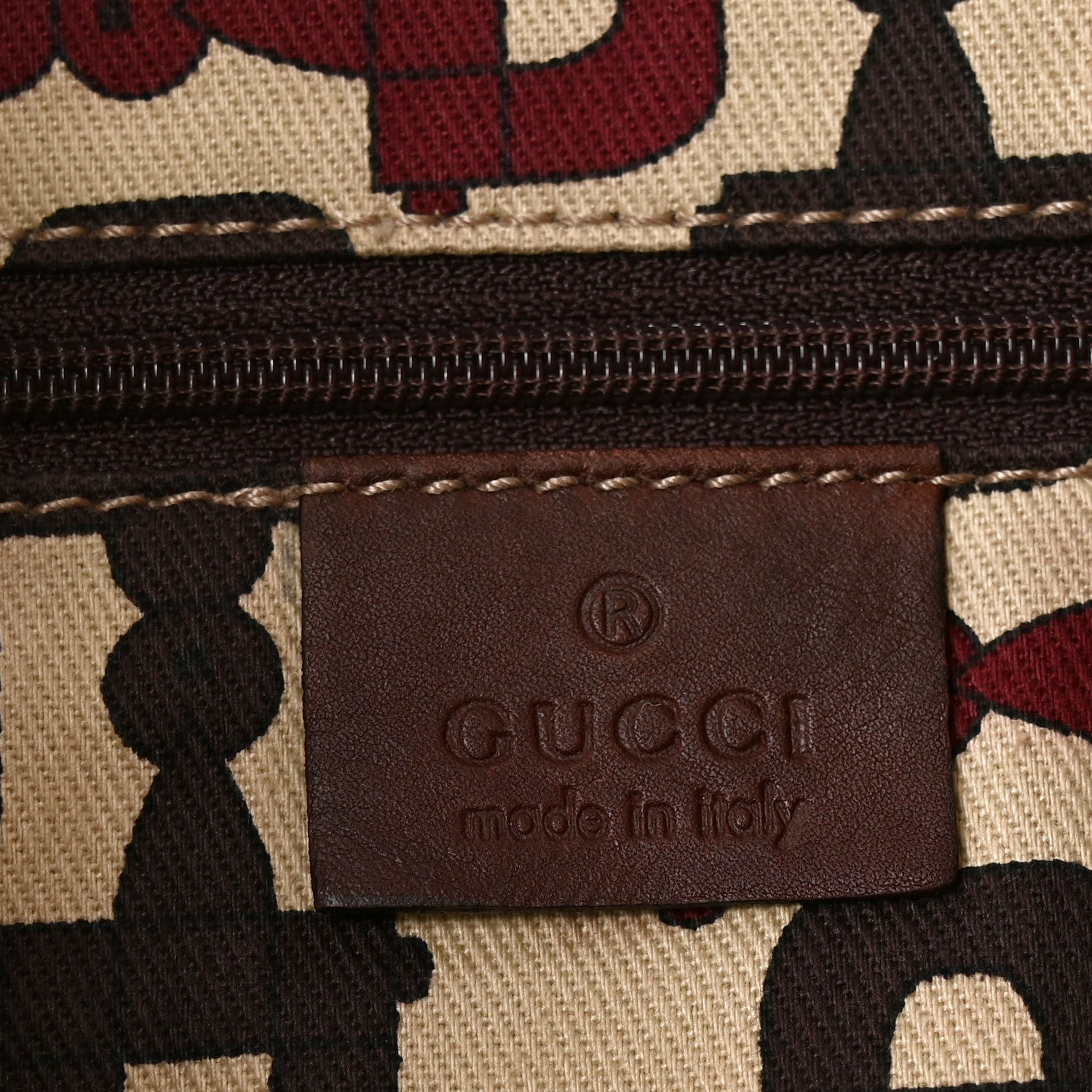Gucci Guccissima Medium Abbey D Ring Hobo Chocolate 6 of 10