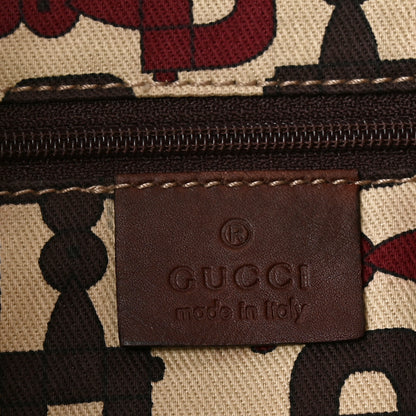 Gucci Guccissima Medium Abbey D Ring Hobo Chocolate 6 of 10