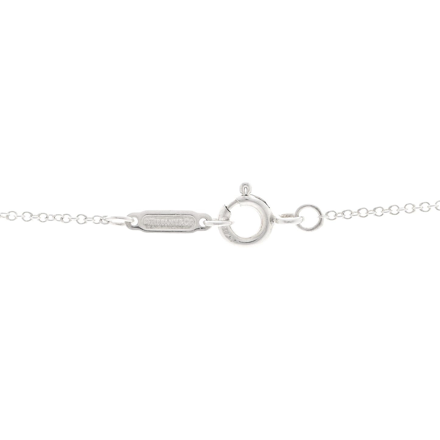 Sterling Silver 1837 Interlocking Circles Pendant Necklace