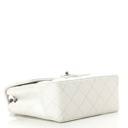 Chanel Caviar Quilted Mini Square Flap White 4 of 18