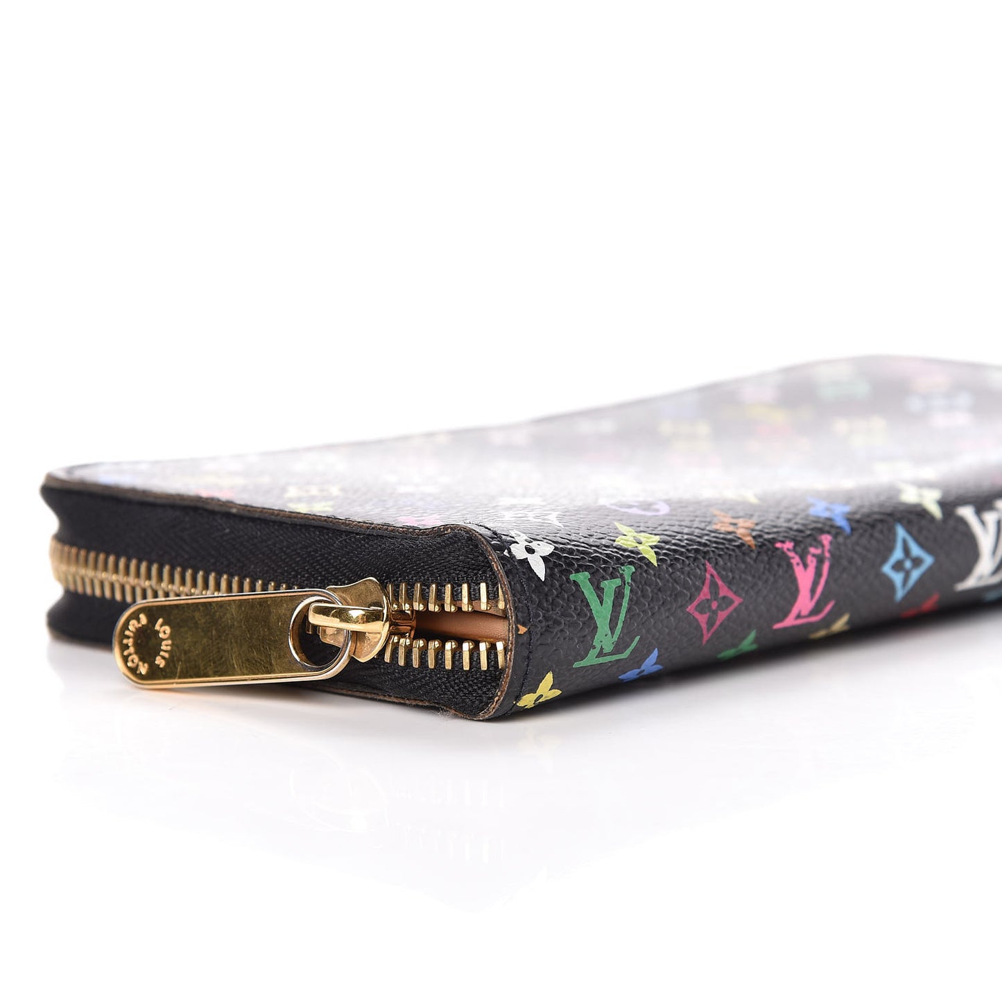 Monogram Multicolor Zippy Wallet Black
