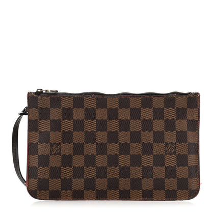 Louis Vuitton Damier Ebene Neverfull MM GM Pochette 1 of 12