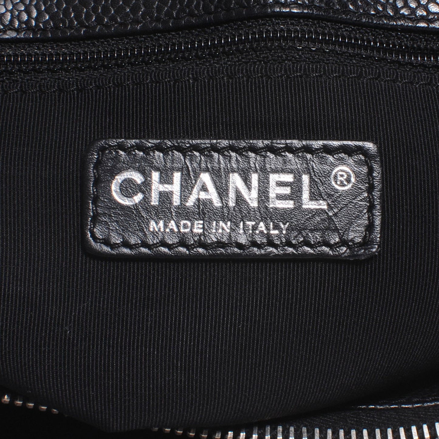 Caviar Grand Shopping Tote GST Black
