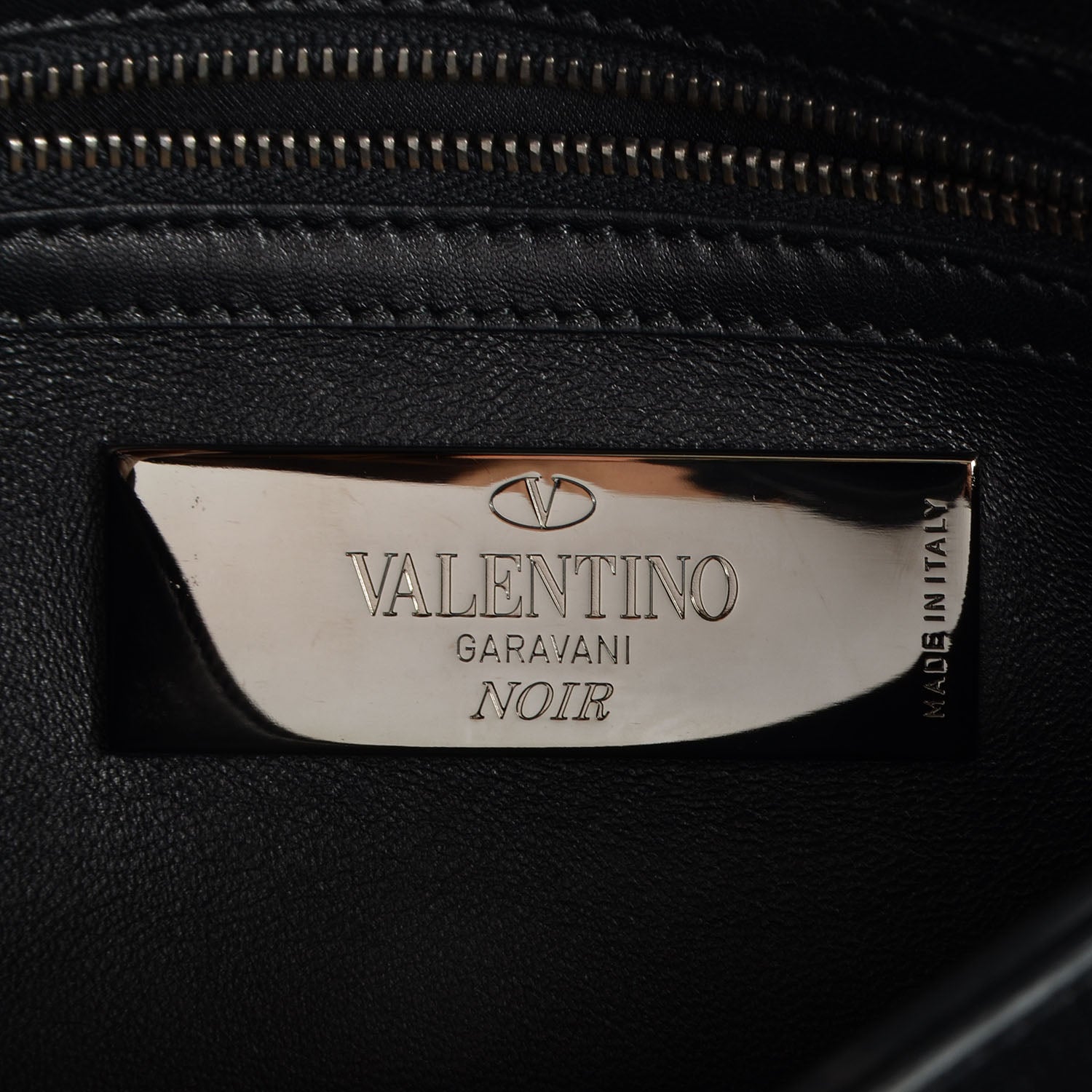 Valentino Garavani Nappa Rockstud Wristlet Clutch Black 6 of 8