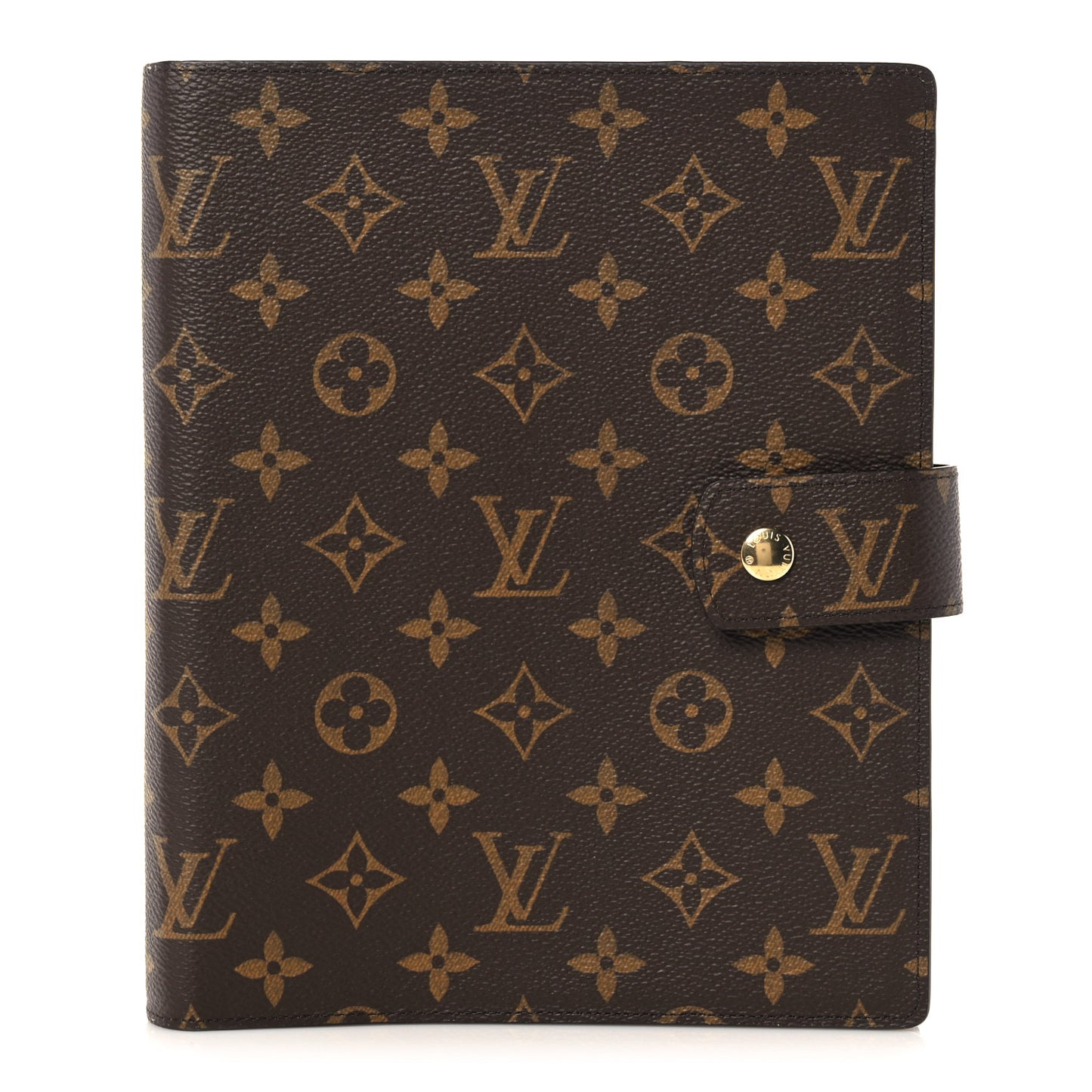 Monogram Large Ring Agenda Cover