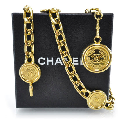 Chanel CC Coin Chain Belt Gold 5 of 5