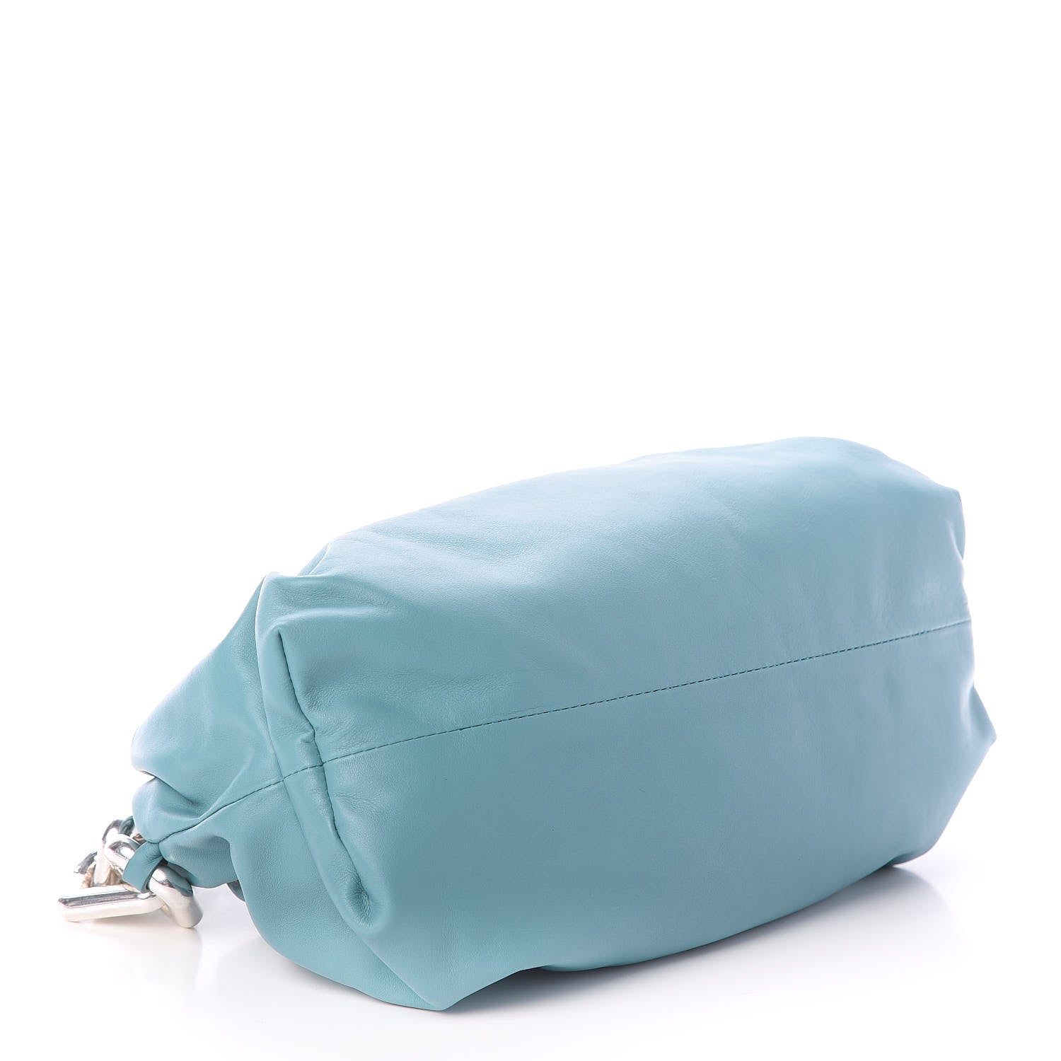 Bottega Veneta Calfskin The Pouch Chain Linloleum 3 of 7