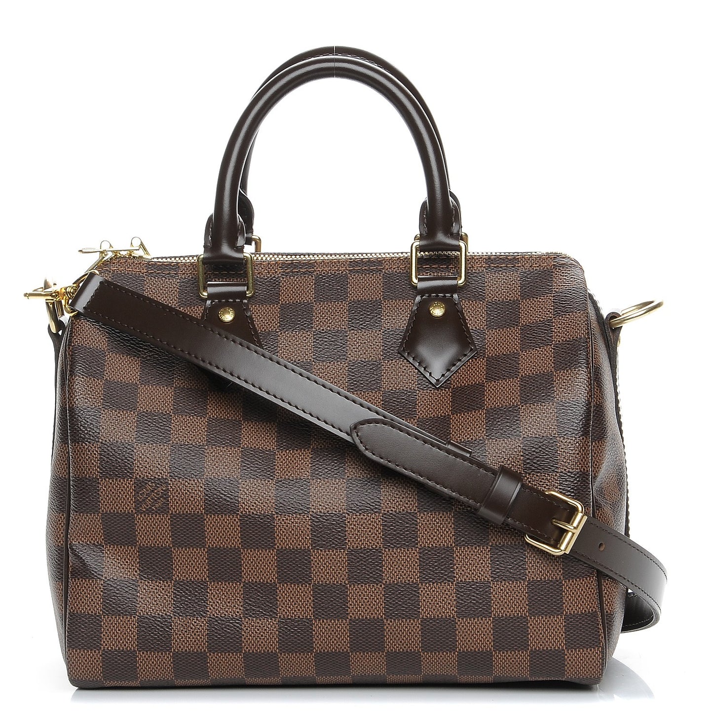 Damier Ebene Speedy Bandouliere 25