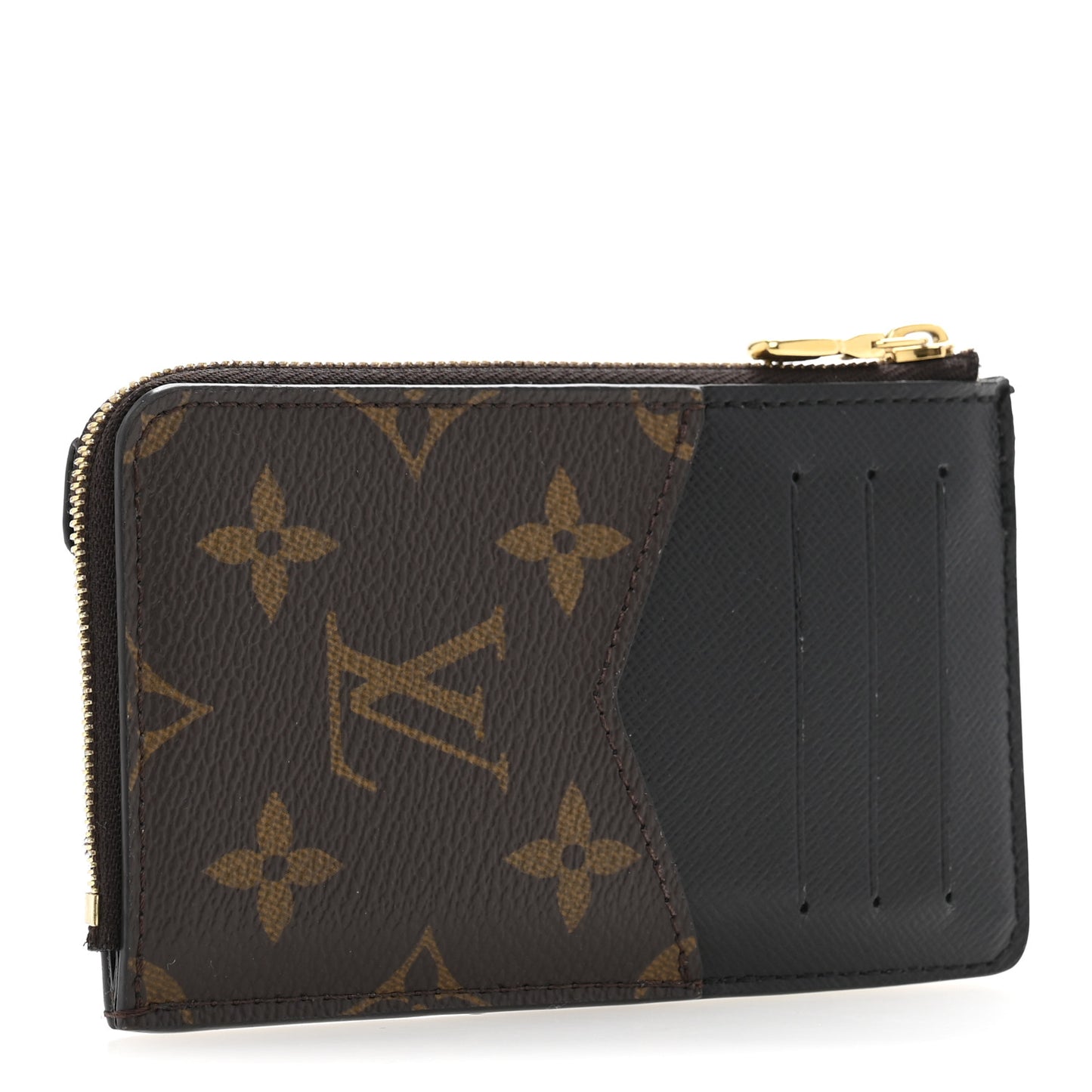 Monogram Recto Verso Card Holder Black