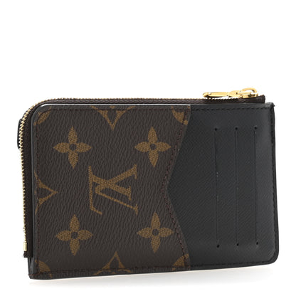 Louis Vuitton Monogram Recto Verso Card Holder Black 3 of 10