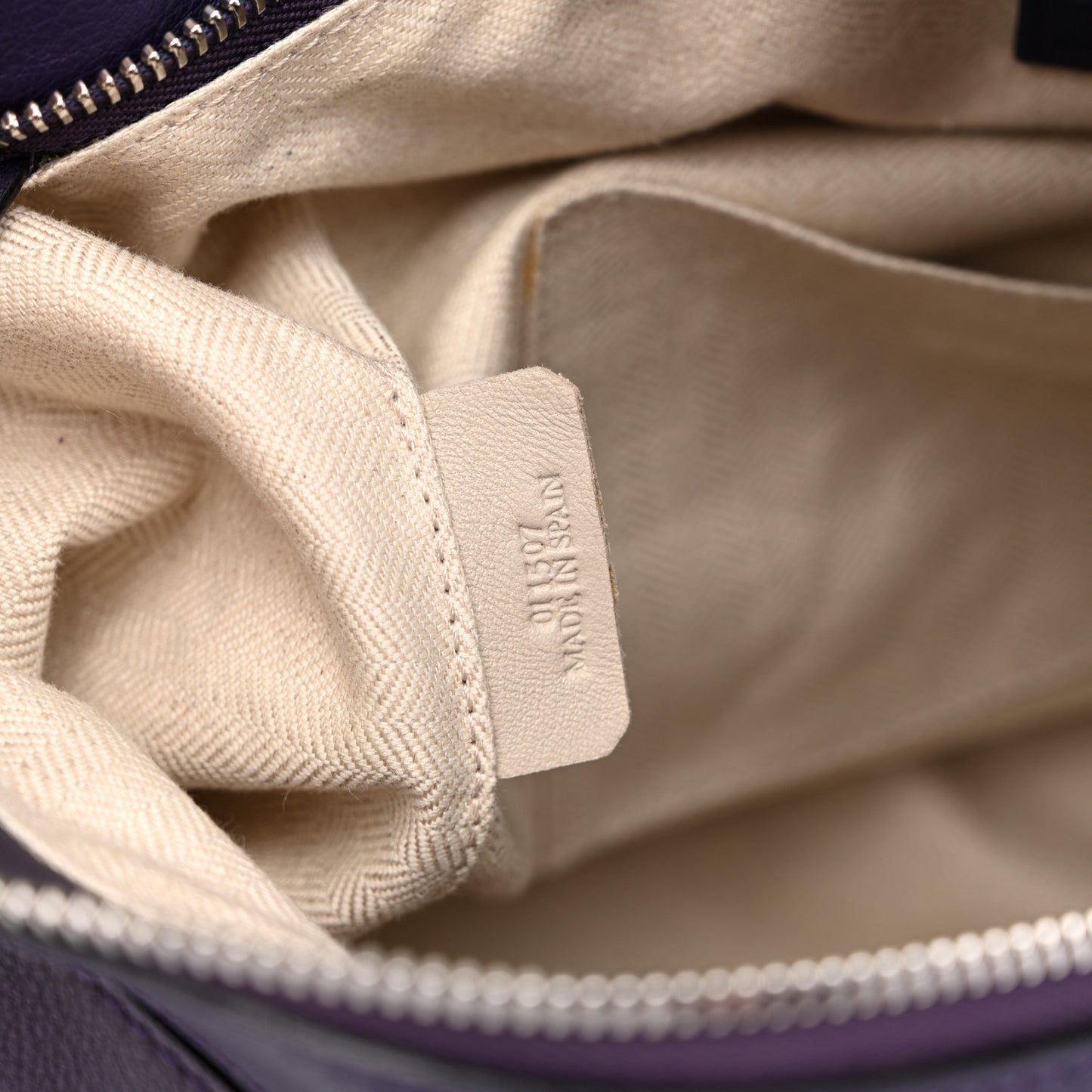 Calfskin Medium Puzzle Bag Purple