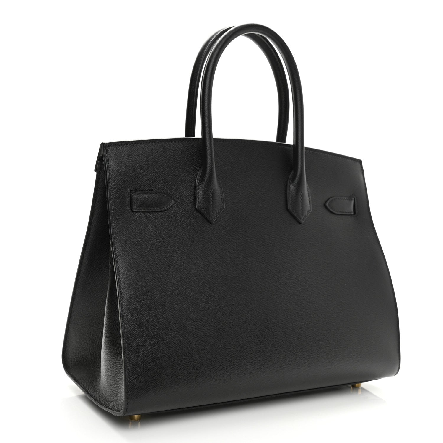 Hermes Madame Calfskin Birkin Sellier 30 Black 3 of 12