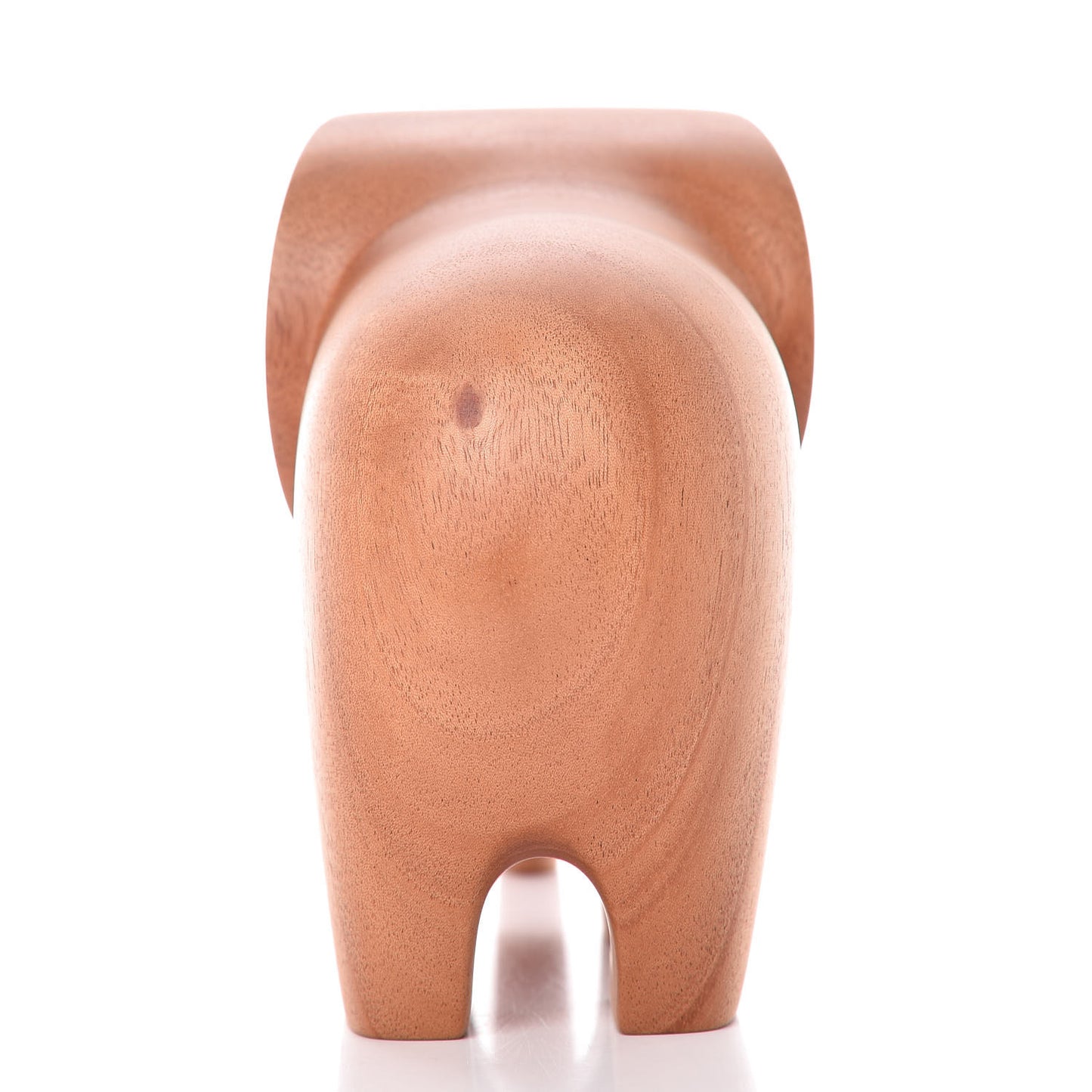 Mahogany Wood Elephant Lao Paperweight Naturel
