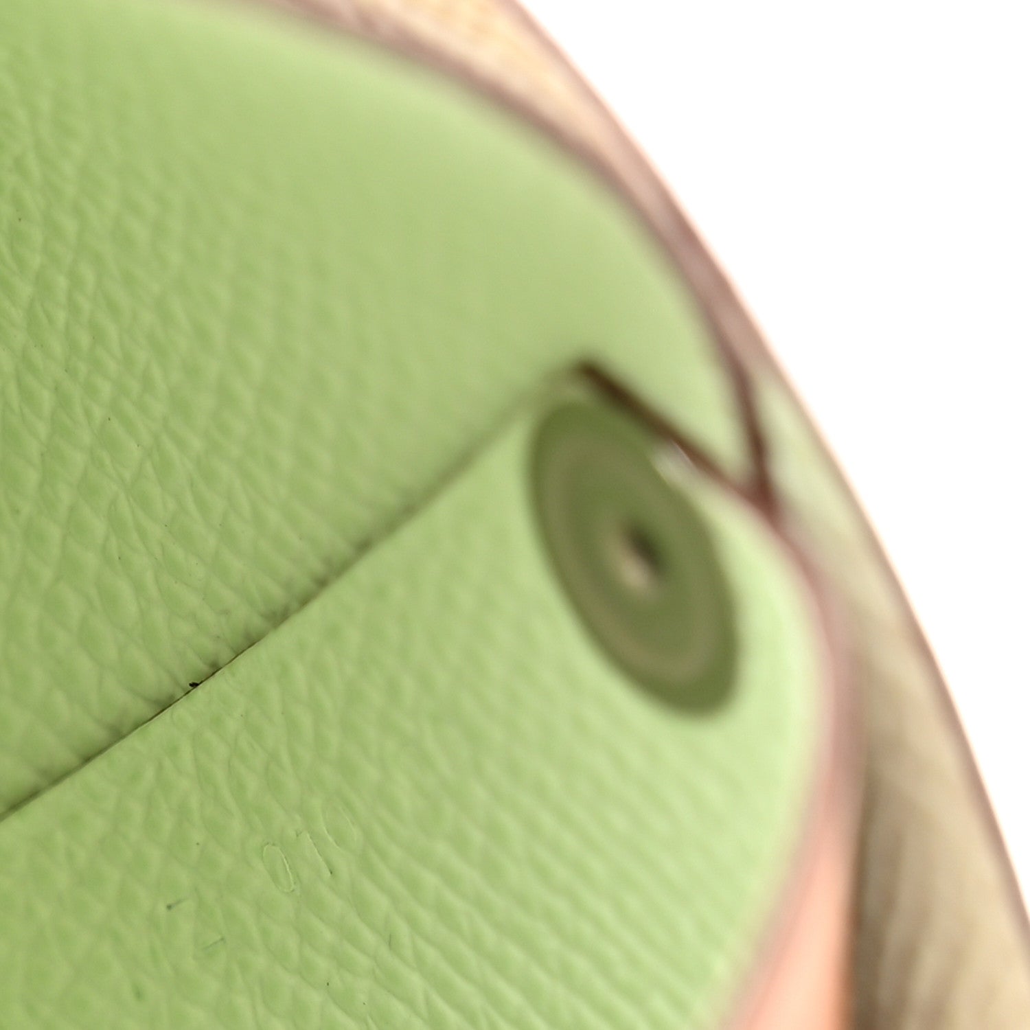 Hermes Epsom Bastia Verso Coin Purse Gold Vert Fizz 7 of 8