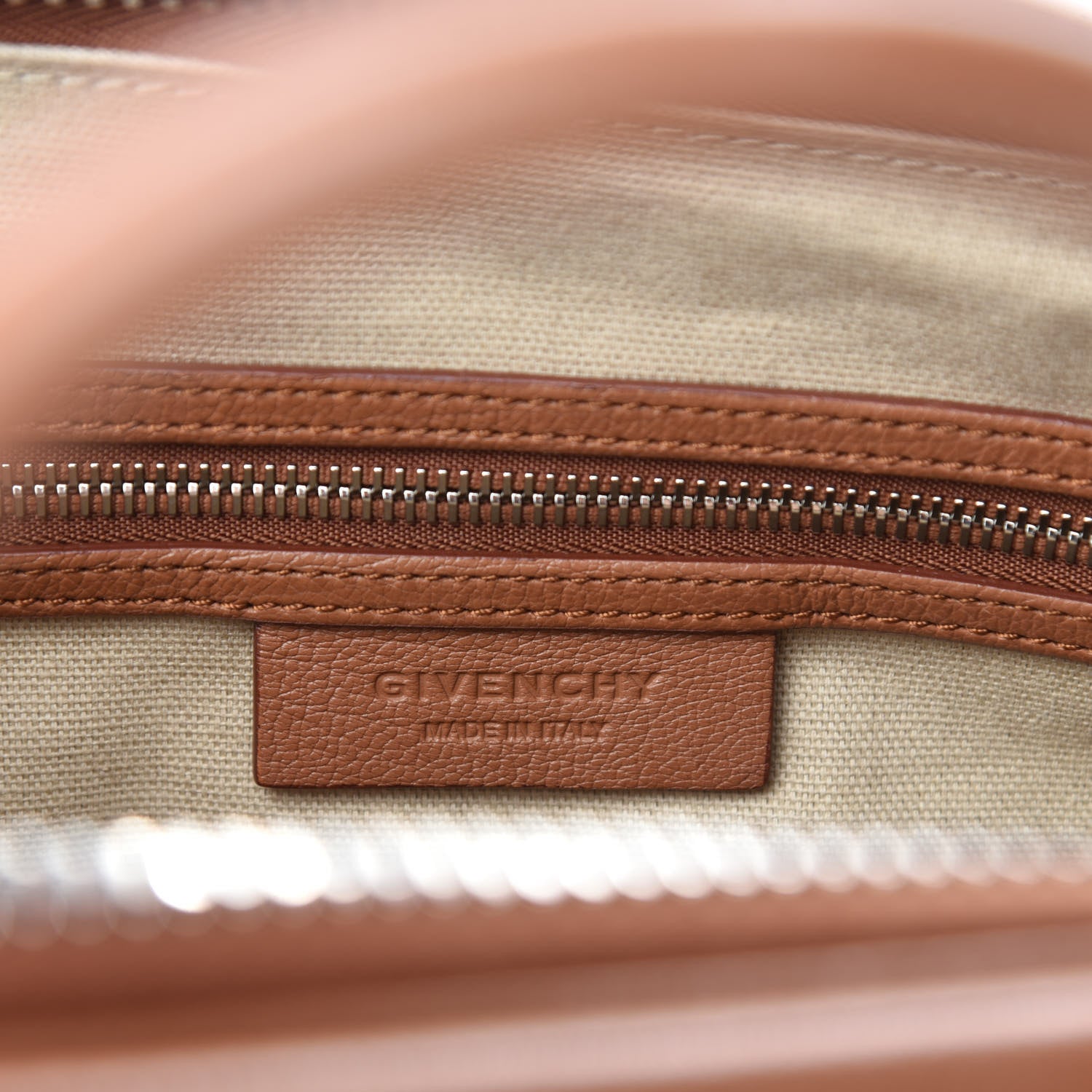 Givenchy Sugar Goatskin Medium Antigona Cognac 10 of 12