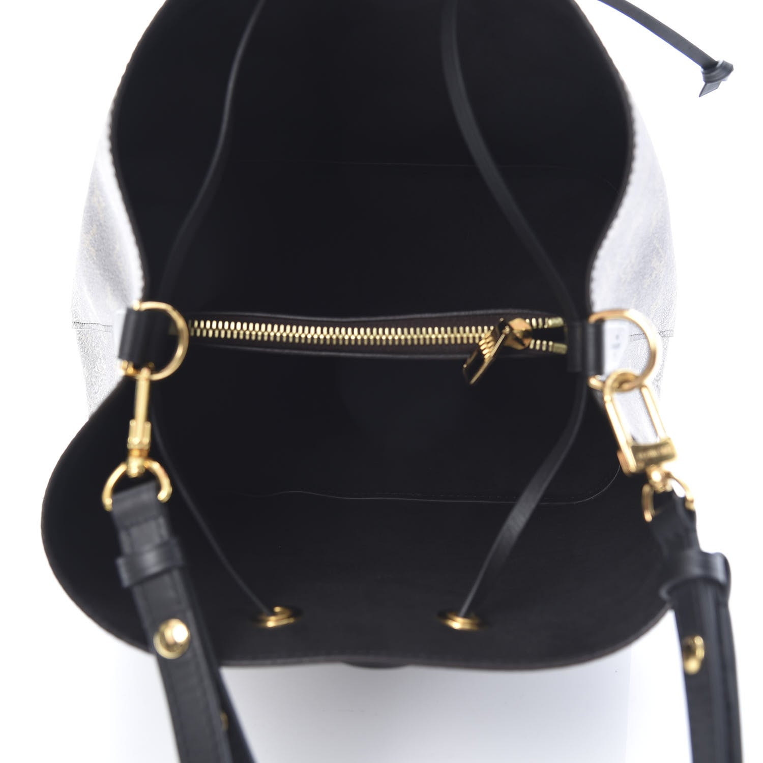 Louis Vuitton Monogram Neonoe MM Black 5 of 10