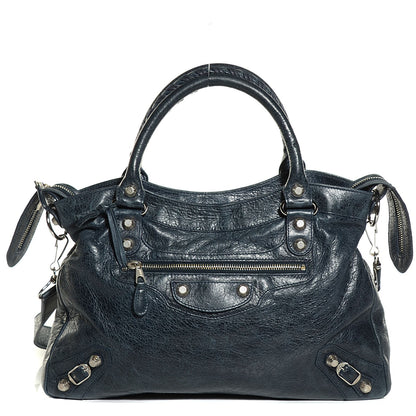 Balenciaga Agneau Giant 12 Silver Hardware Town Dark Night 13 of 24