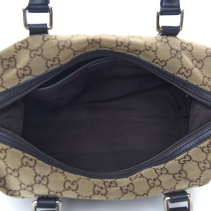 Gucci Monogram Small Full Moon Boston Brown 5 of 12