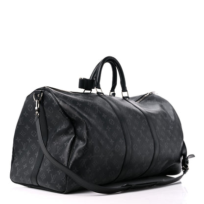 Louis Vuitton Monogram Eclipse Keepall Bandouliere 55 2 of 9
