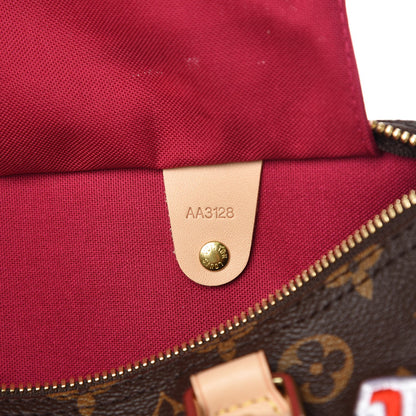 Louis Vuitton Monogram Patches Speedy Bandouliere 30 7 of 8