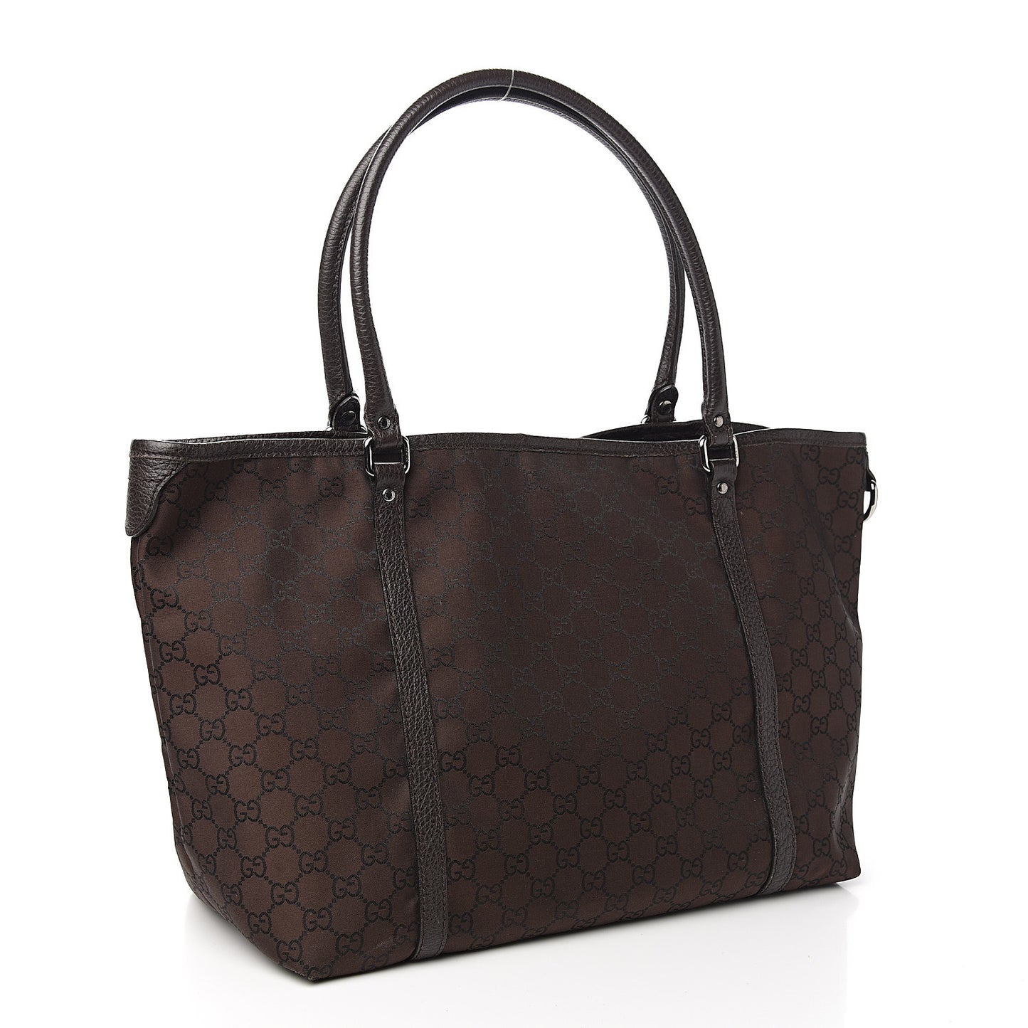 Monogram Medium Joy Tote Dark Brown