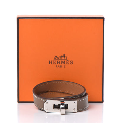 Hermes Swift Kelly Double Tour Bracelet T1 Etoupe 6 of 6