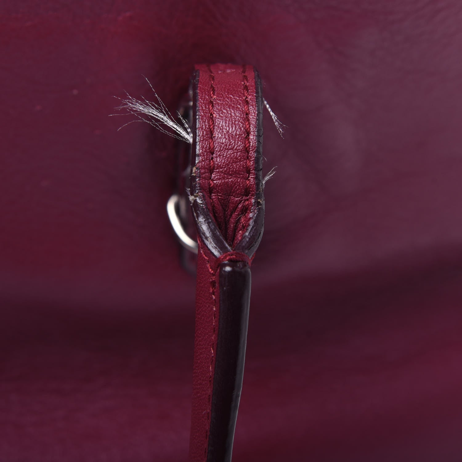 Balenciaga Veau Papier Classic Silver Hardware A4 Zip Around Tote Rouge Pourpre 37 of 38