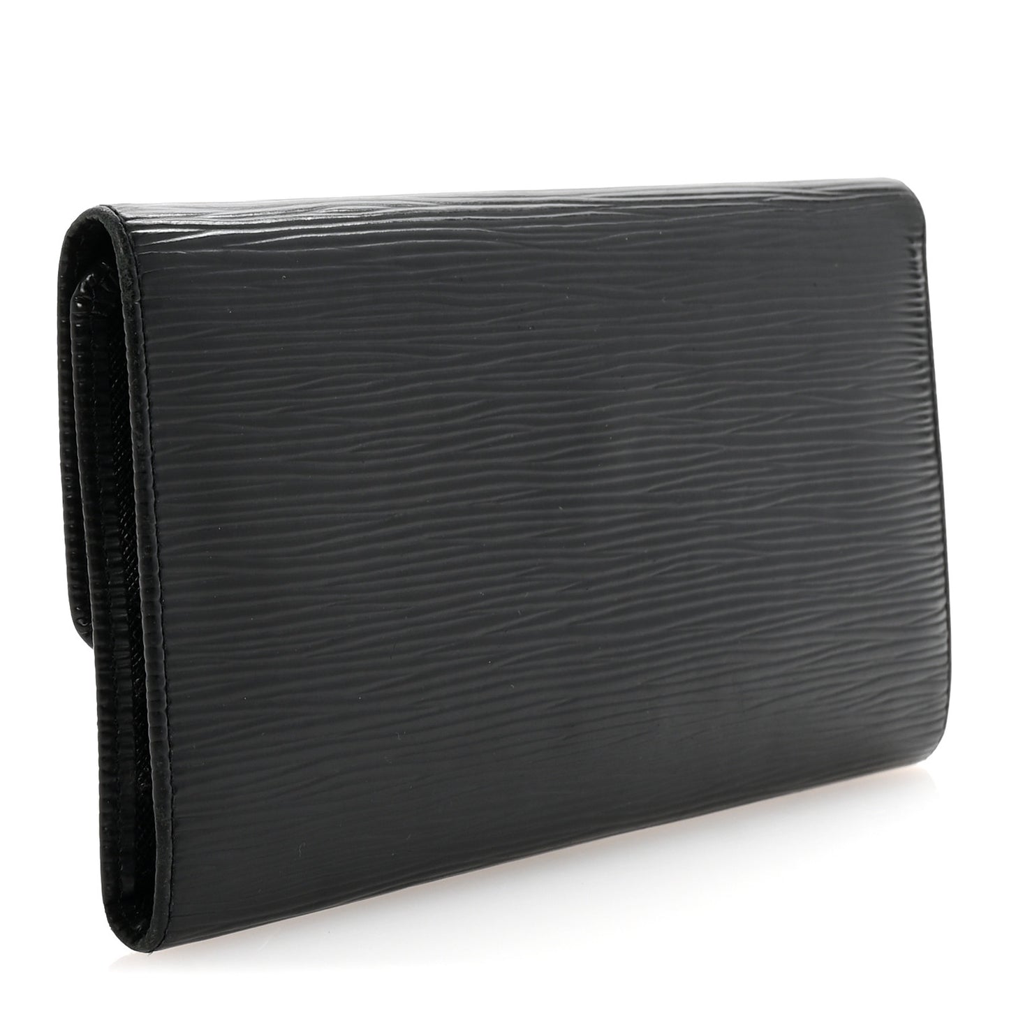Epi Porte Tresor International Wallet Black