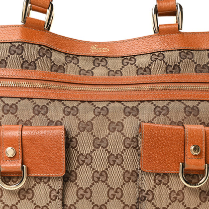 Gucci Monogram Abbey D Ring Tote Tan 8 of 10