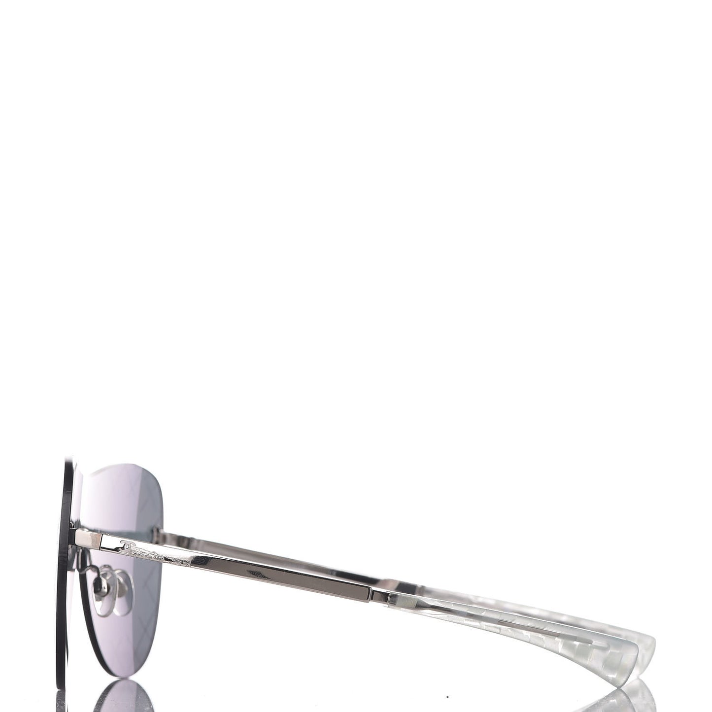 Shield Runway Sunglasses 4215 Silver Grey