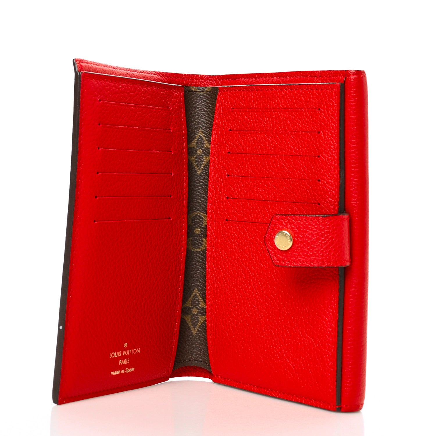 Louis Vuitton Monogram Pallas Compact Wallet Cherry 5 of 7