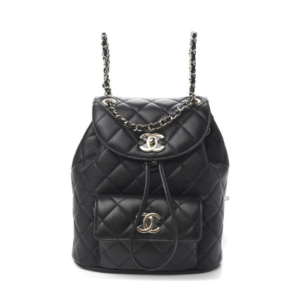 Chanel Caviar Quilted Backpack Bag Black 1 of 9