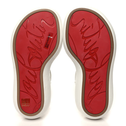 Christian Louboutin Nappa Manolasummer Sandals 37 White 5 of 9