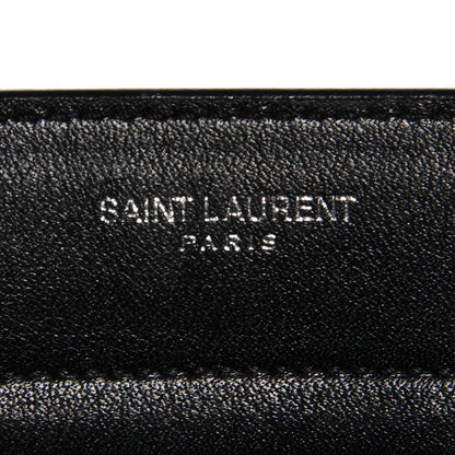 Saint Laurent Calfskin Stud Sac De Jour Clutch Black 6 of 8