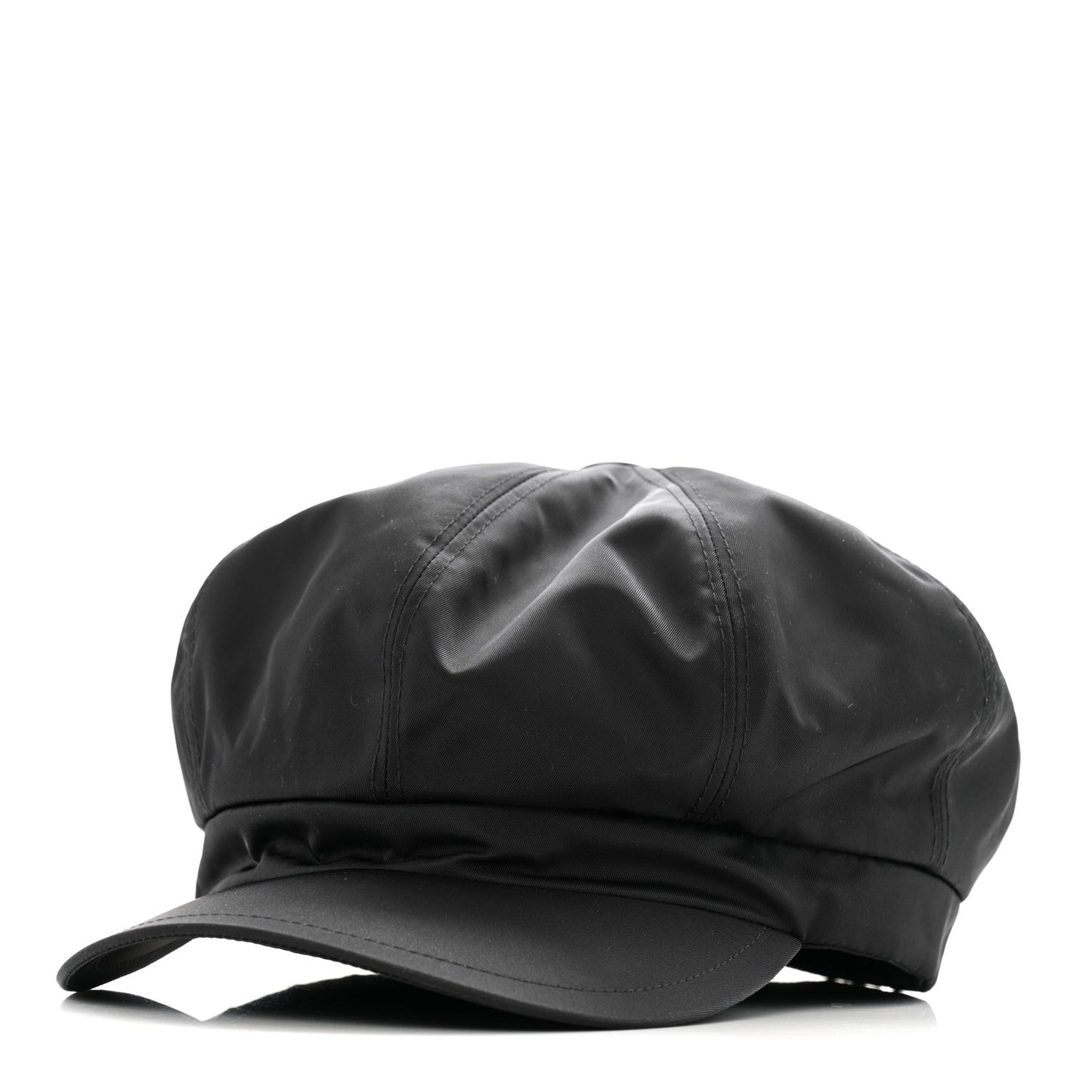 Re-Nylon Newsboy Hat M Black